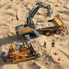 ExcaVoxi Remote Control Excavator close-up detail