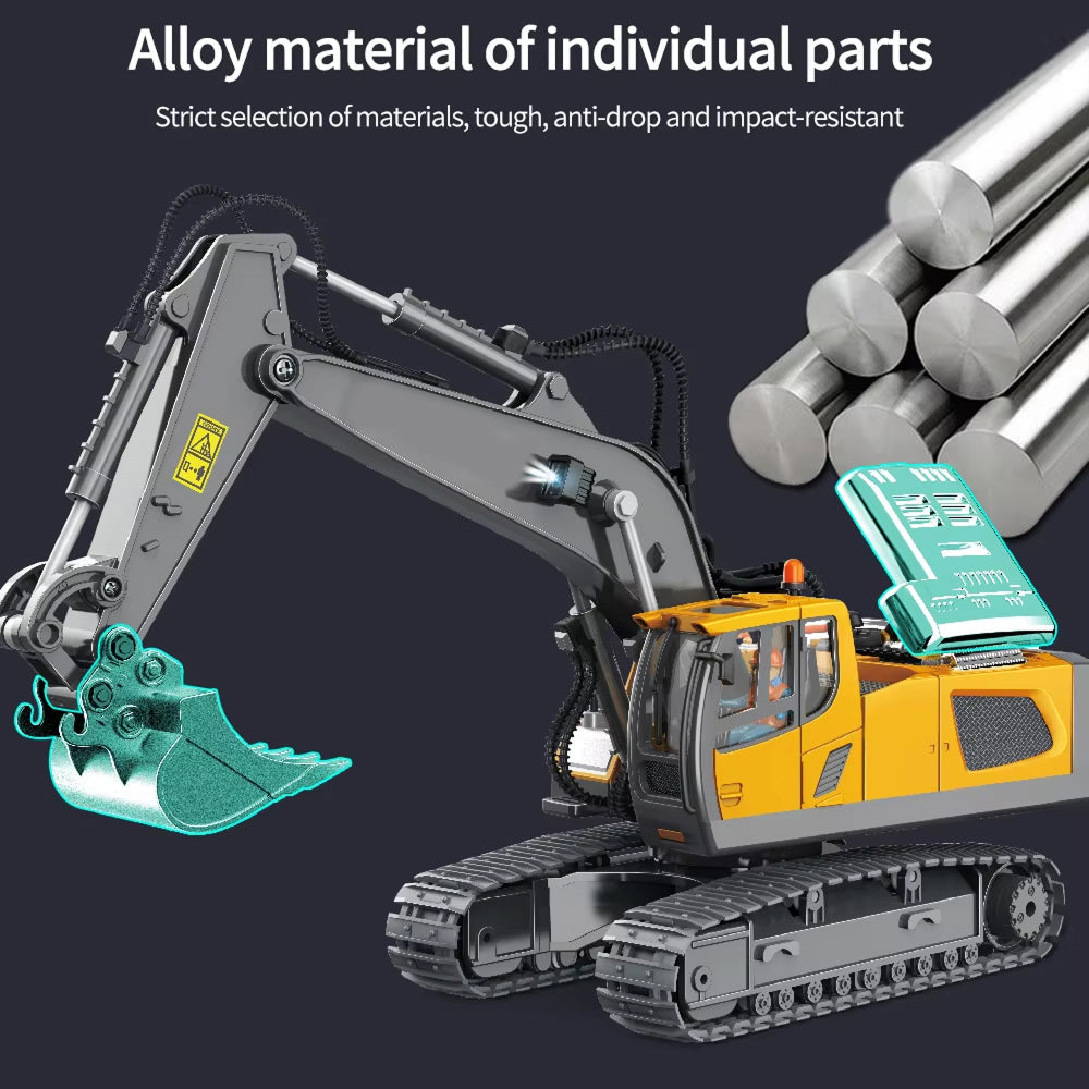 ExcaVoxi Remote Control Excavator design overview