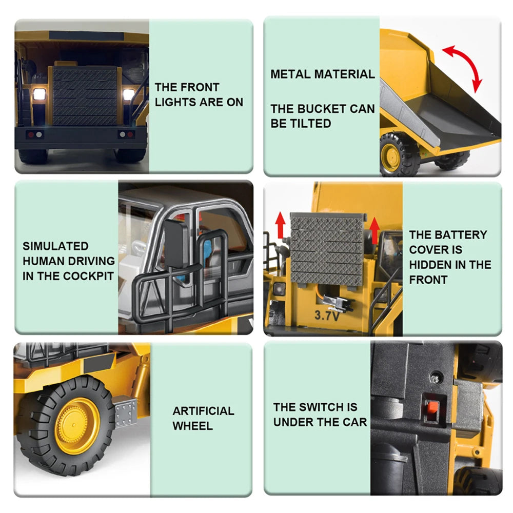 ExcaVoxi Remote Control Excavator display view