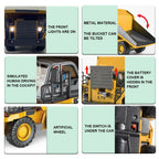 ExcaVoxi Remote Control Excavator display view