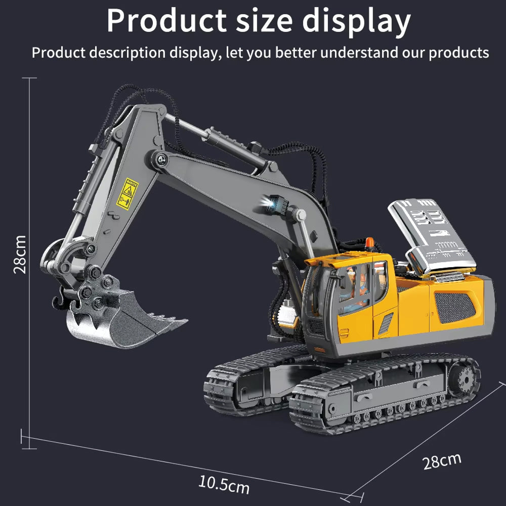 ExcaVoxi Remote Control Excavator product presentation