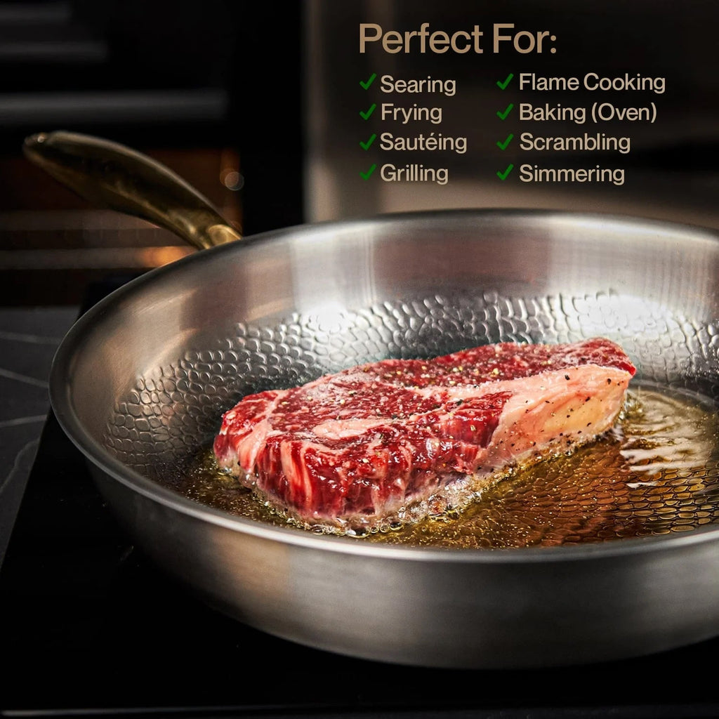 EziFrie Frying Pan 5-ply construction