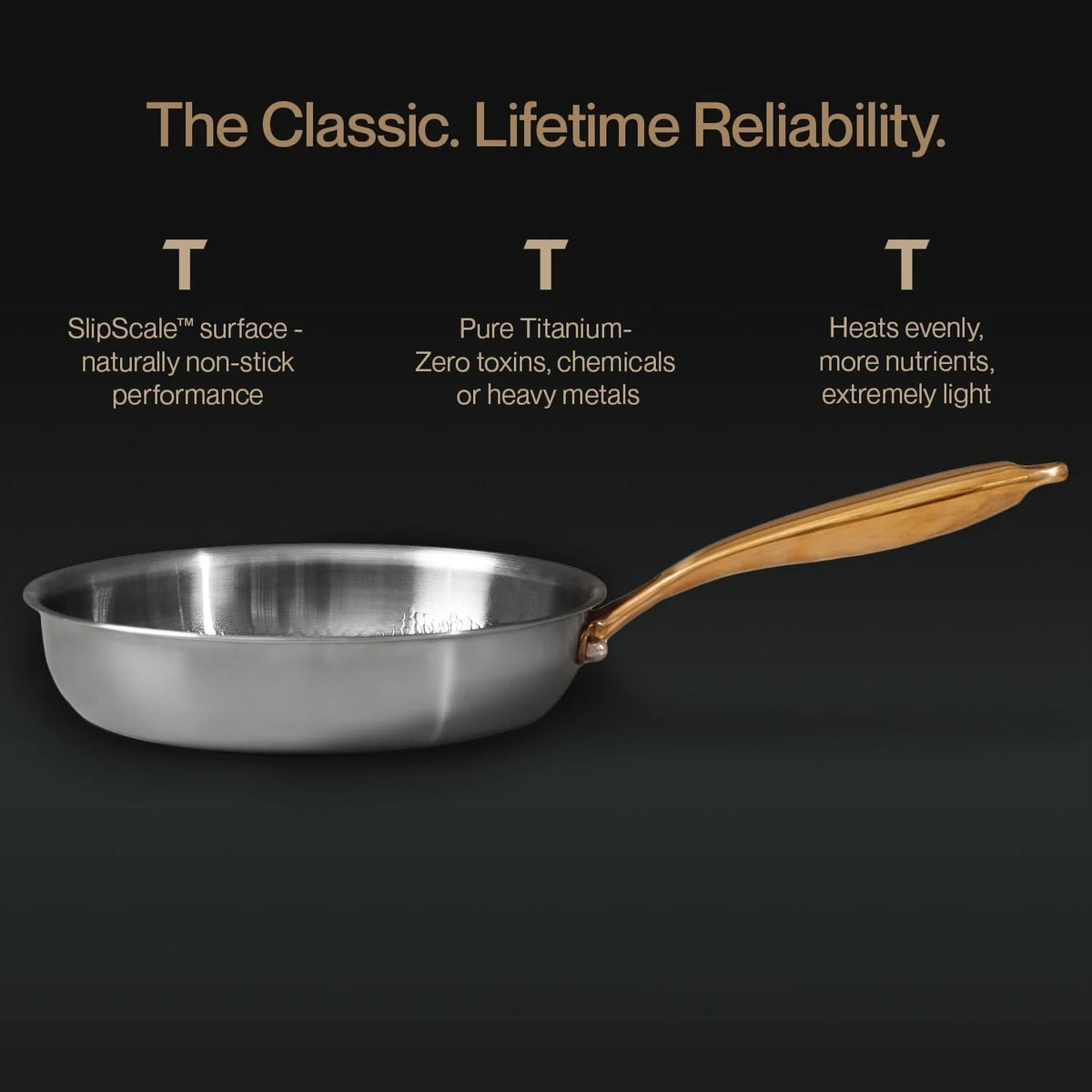 EziFrie Frying Pan cooking surface