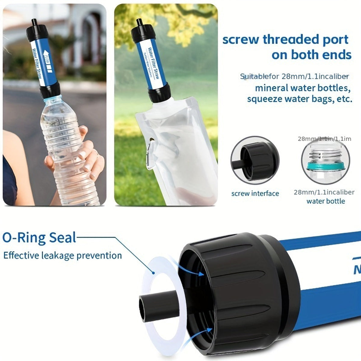 FiltSipy Water Filter Straw design view