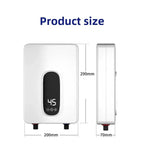 FluxueHot Tankless Water Heater view 12