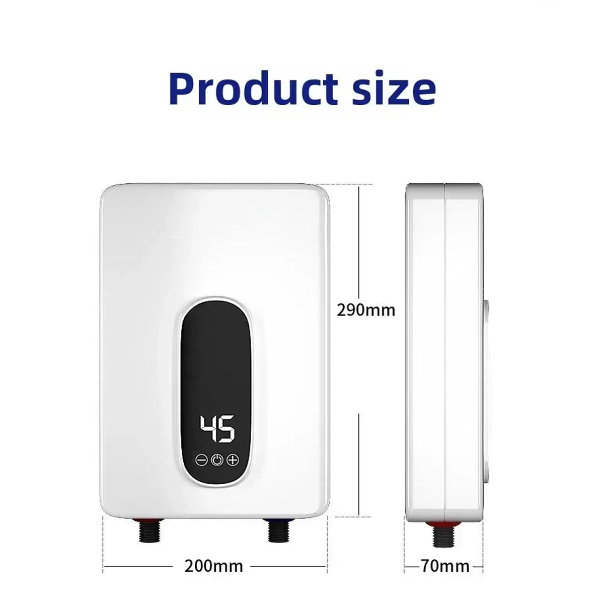 FluxueHot Tankless Water Heater view 12