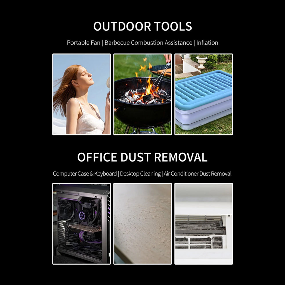 FrostForci Car Snow Blower information graphic