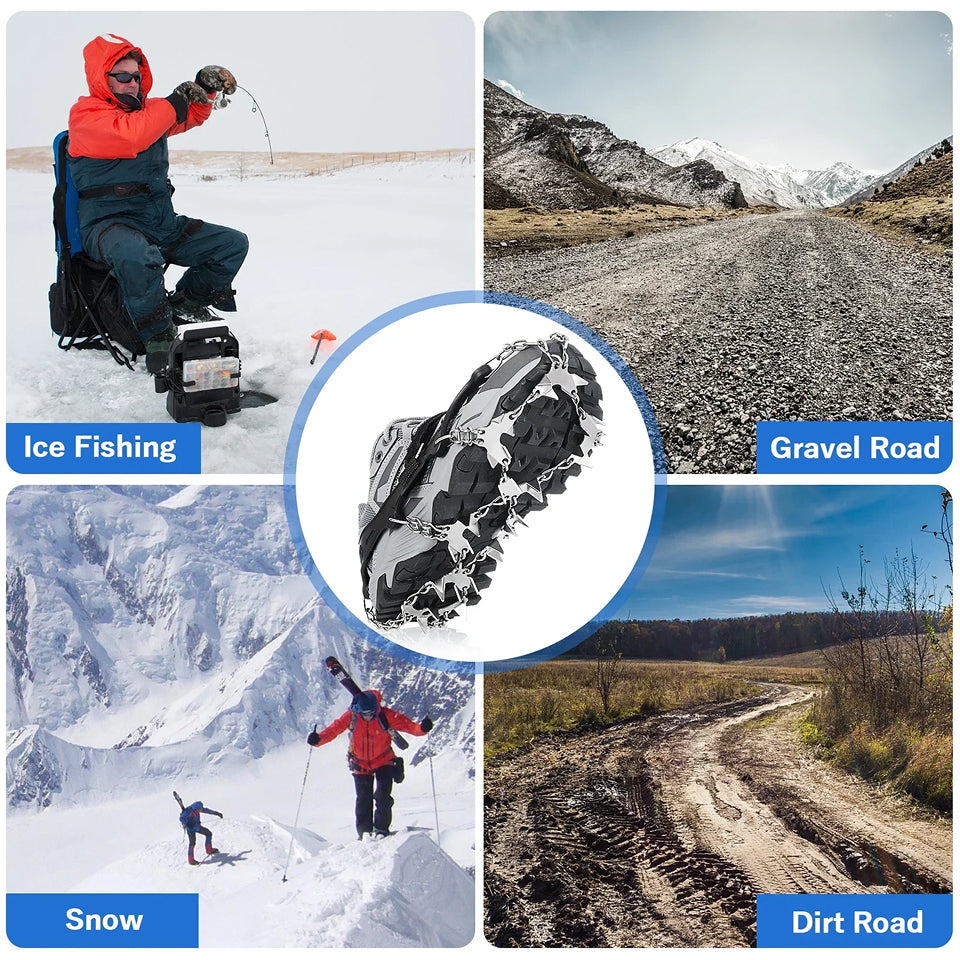 FrostoGrip Hiking Crampons colour options