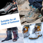 FrostoGrip Hiking Crampons with travel pouch