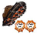 FrostoGrip Hiking Crampons stainless steel spikes