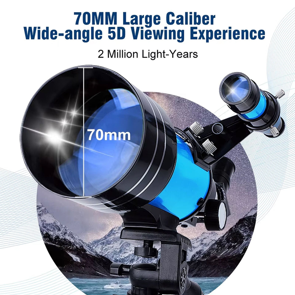 Gallaxvio Telescope alternate angle