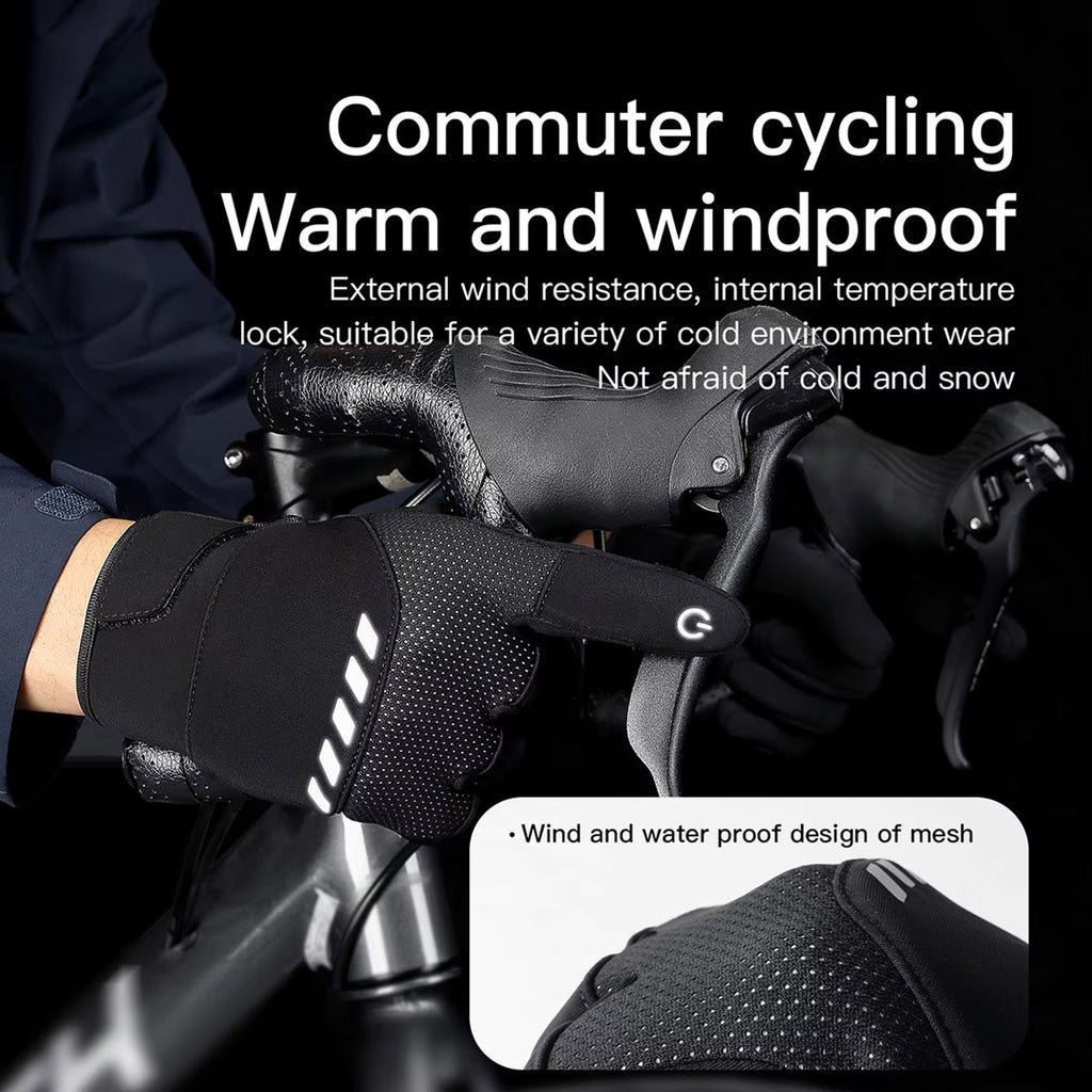 GlovyClik Thermal Gloves anti-slip palm