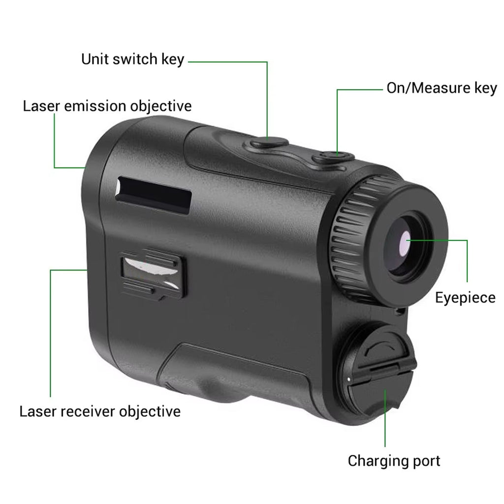 GolfFidi Laser Rangefinder alternate angle
