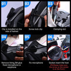 Gripflowi Motorcycle Intercom feature highlights