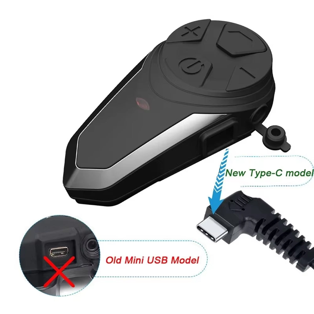 Gripflowi Motorcycle Intercom product showcase