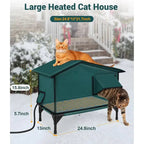 HeasCamis Heated Cat House product overview