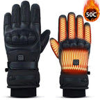 HeateRider Heated Gloves anti-slip palm grip