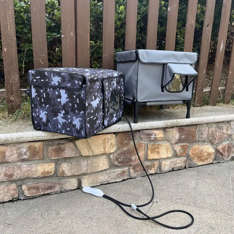 HeatoPury Heated Outdoor Cat House