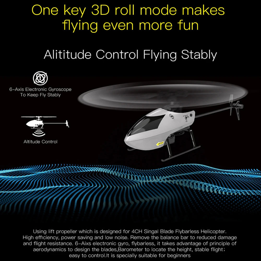 HeliNovax Remote Control Helicopter view 5
