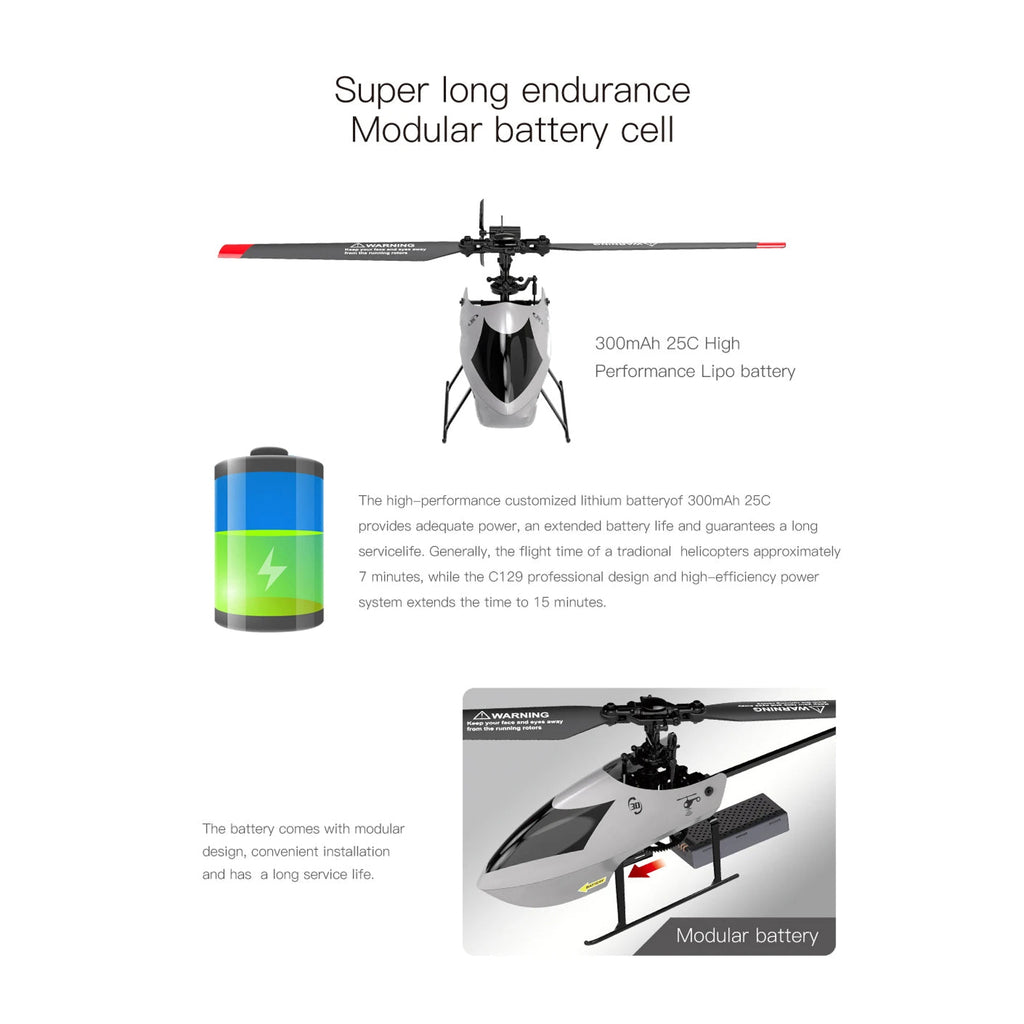 HeliNovax Remote Control Helicopter view 8