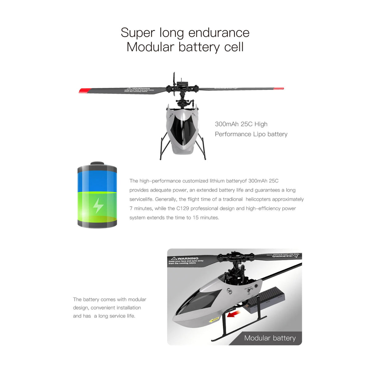 HeliNovax Remote Control Helicopter view 8
