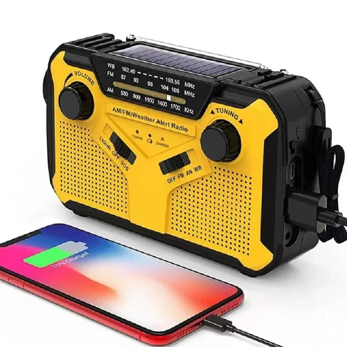 HelioWavx Emergency Radio feature view