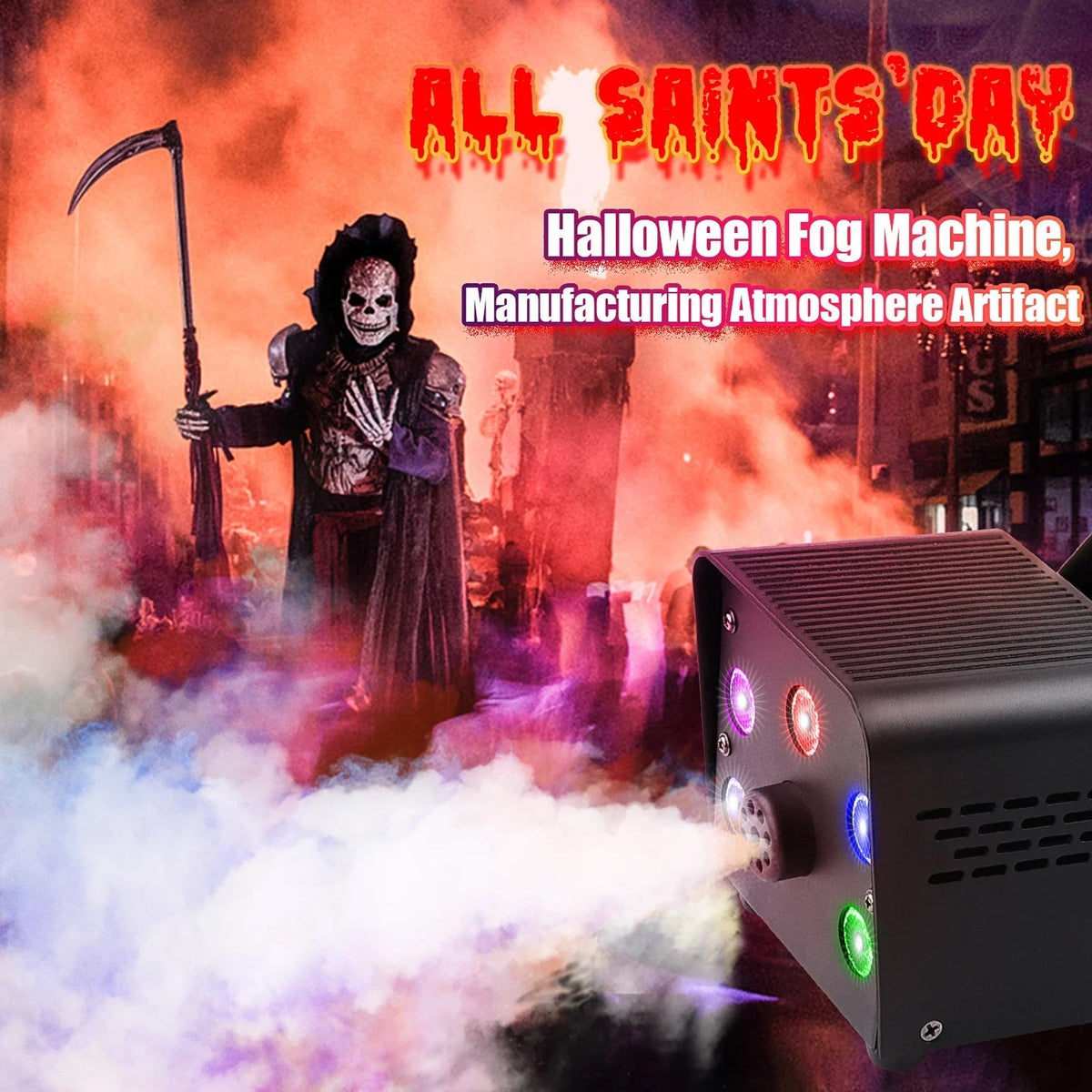 HexieMist Fog Machine product presentation