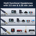IndyHeary Studio Headphones feature view