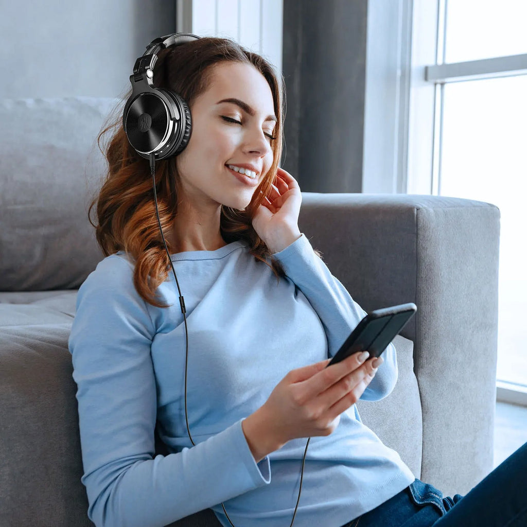 IndyHeary Studio Headphones lifestyle view