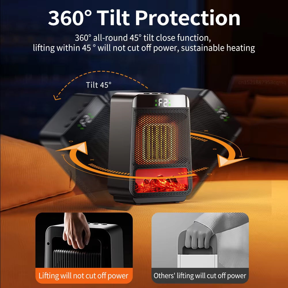 InisHity Ceramic Fan Heater feature view