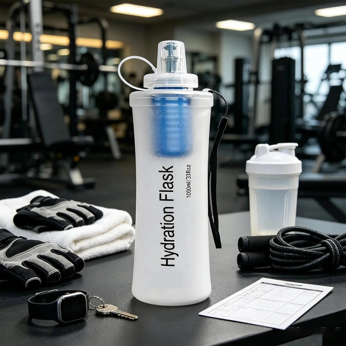 Klentax Water Filter Bottle anti-loss wrist lanyard