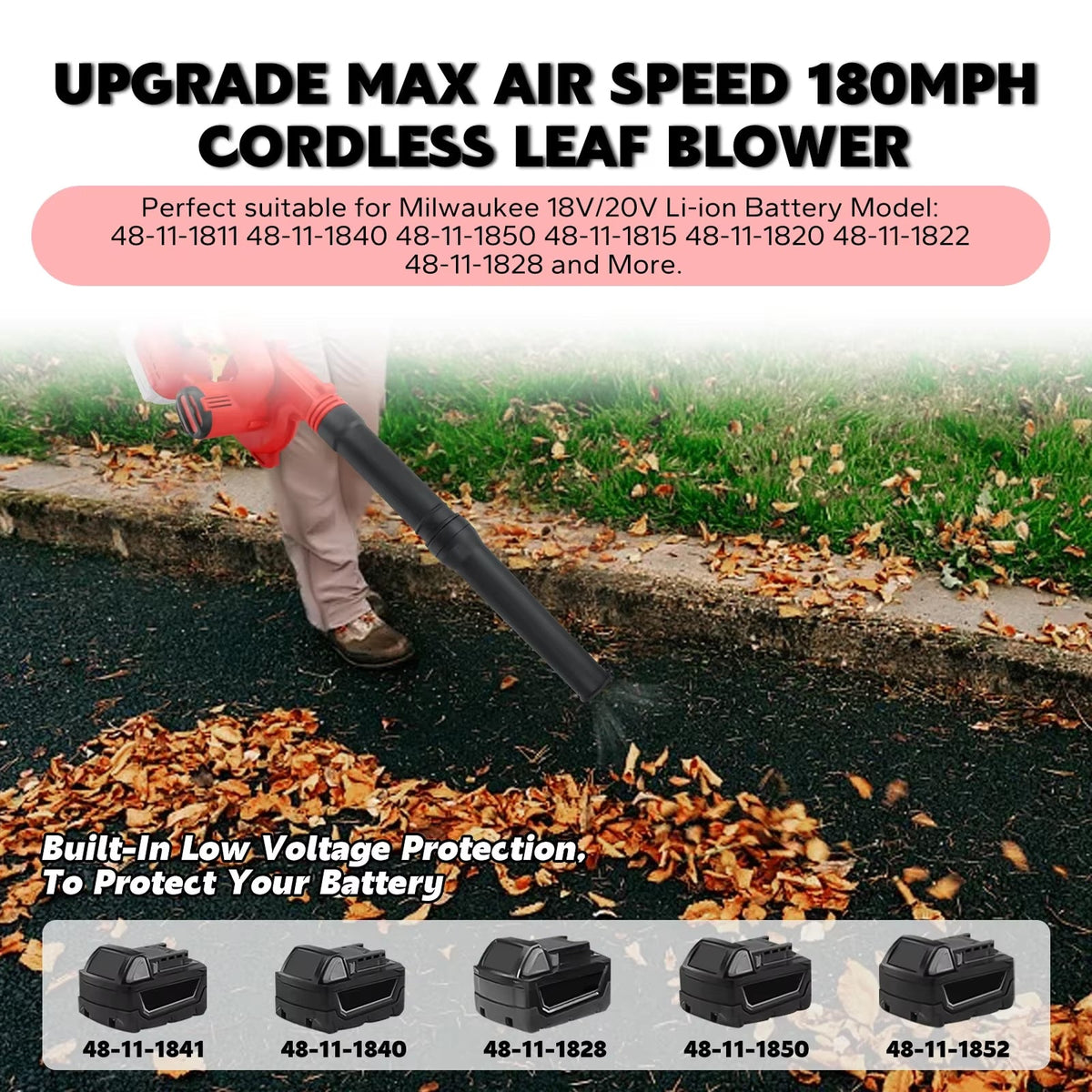 LeafiJet Leaf Blower Vacuum view 3