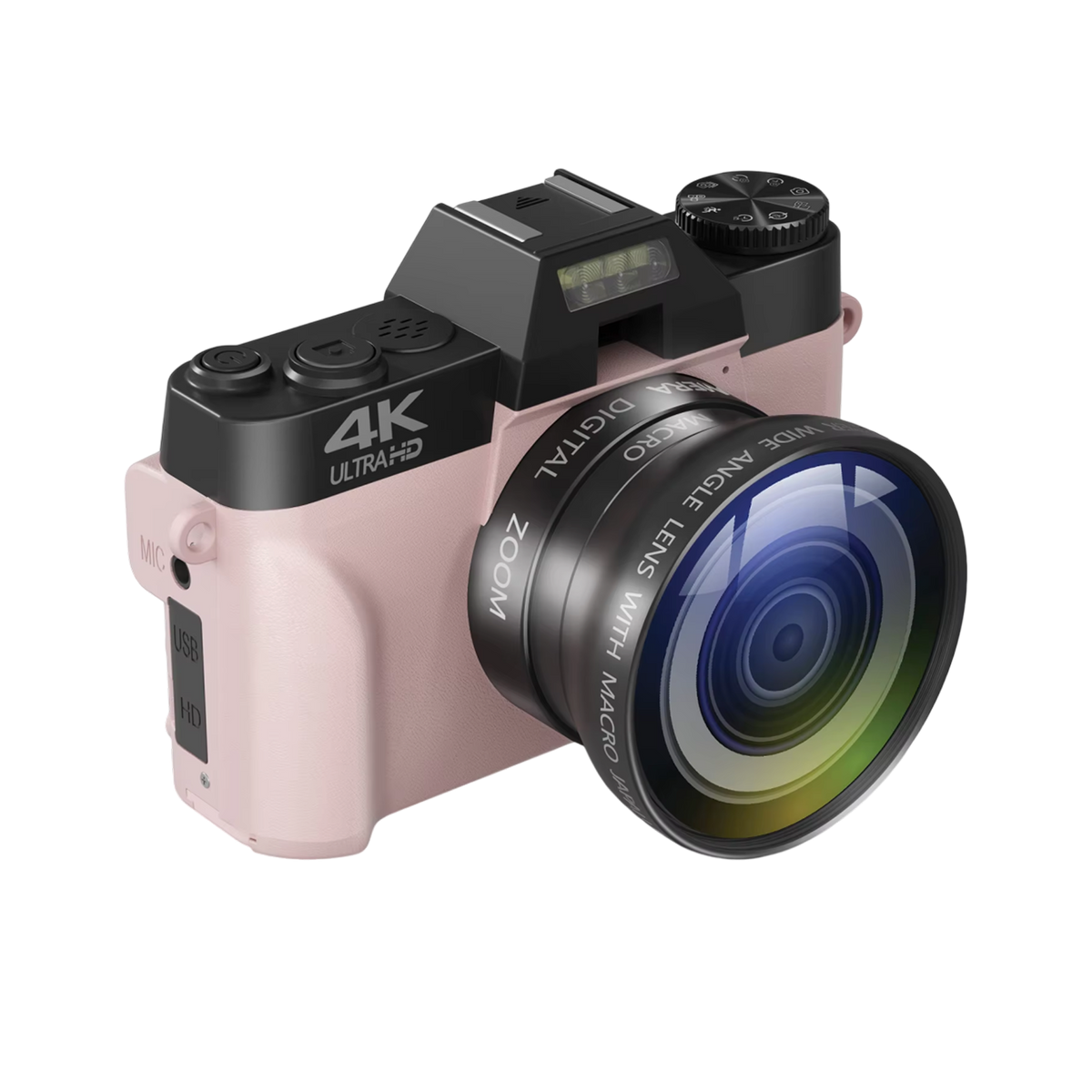 Lensiox DSLR Camera front view