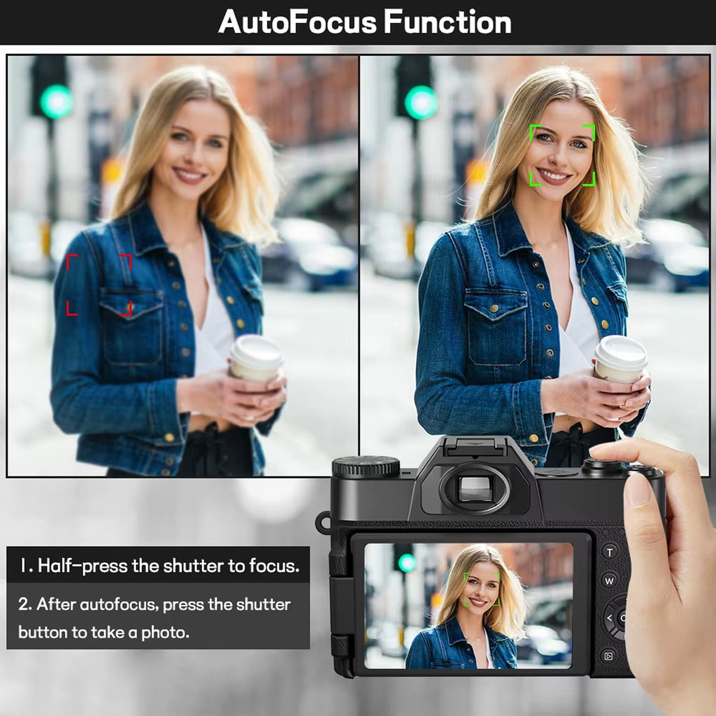 Lensiox DSLR Camera in use