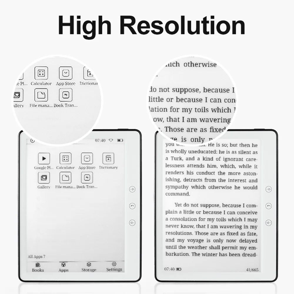 LitraKno E-Book Reader 16GB expandable storage