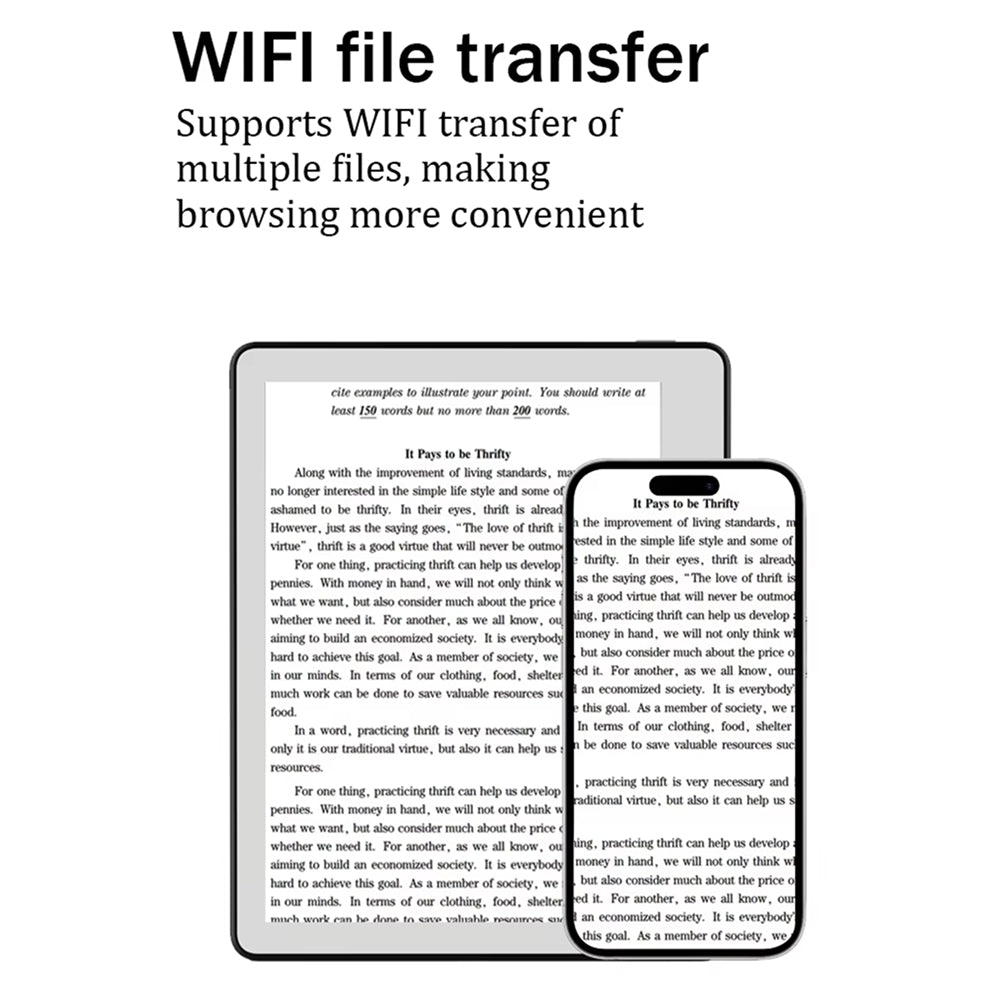 LitraKno E-Book Reader presentation view