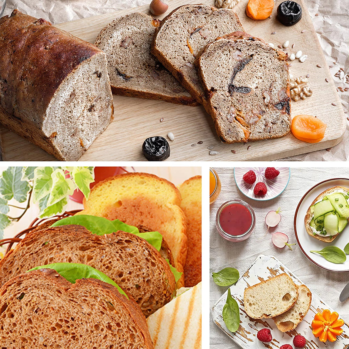LoafyMate Bread Maker display view