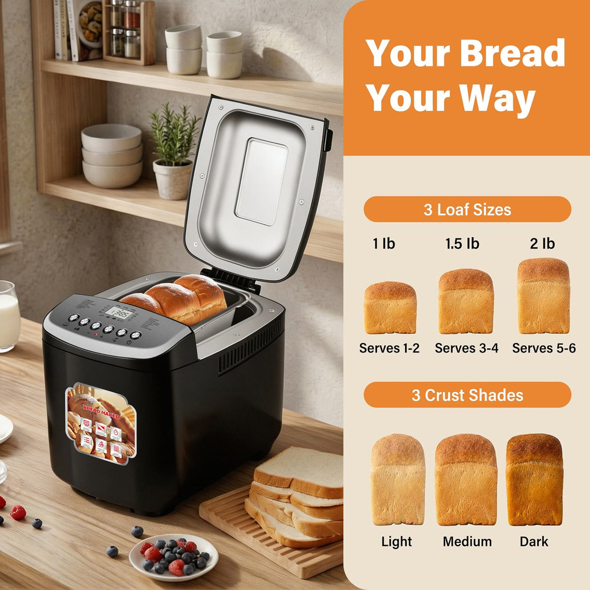 LoafyMate Bread Maker product photo
