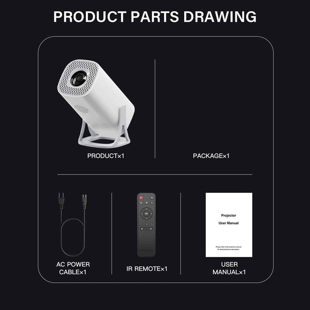 LuxovBeam Projector feature highlights