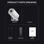 LuxovBeam Projector feature highlights
