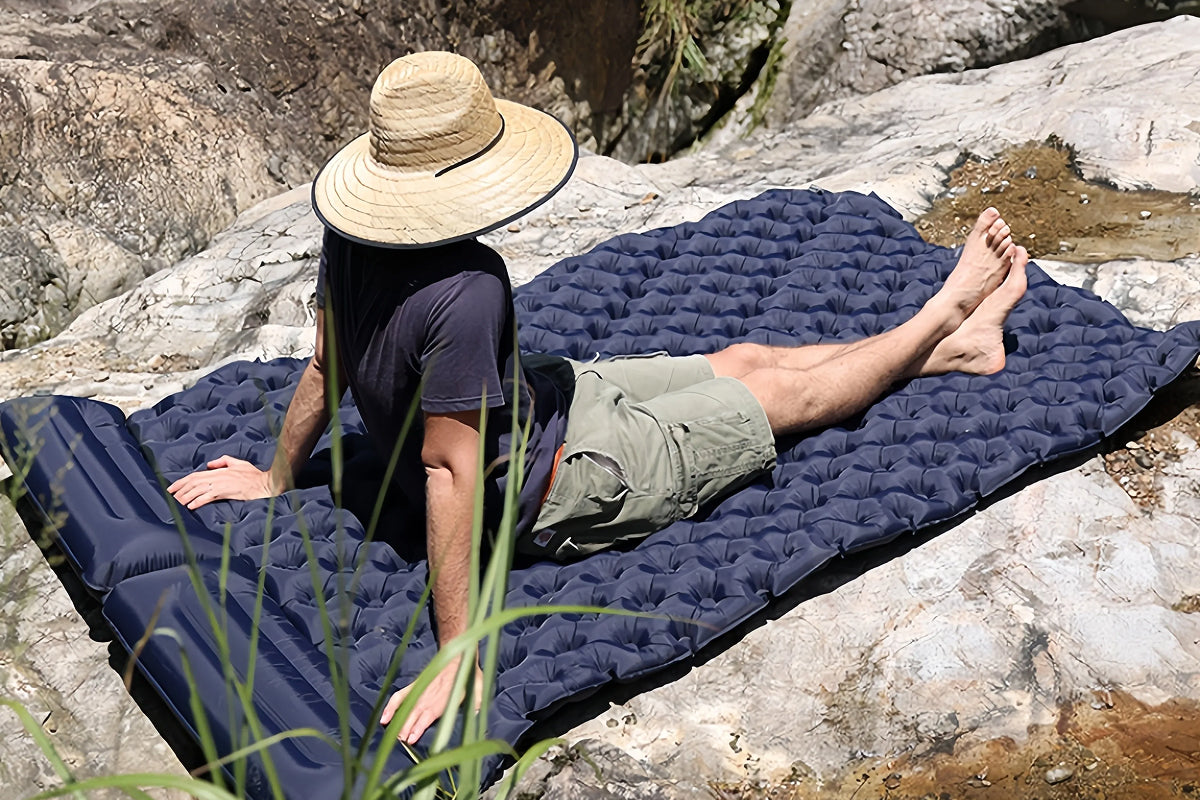 MatpiVat Double Camping Mattress moisture and cold insulation