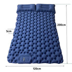 MatpiVat Double Camping Mattress rolled up