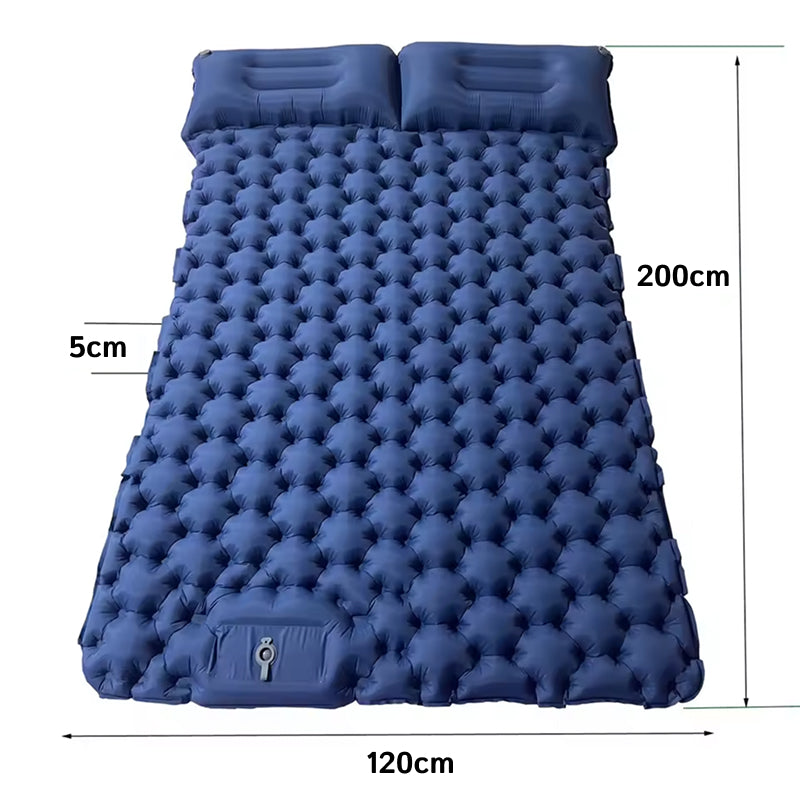MatpiVat Double Camping Mattress rolled up