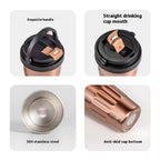 MugixCup Insulated Coffee Mug fold-away handle