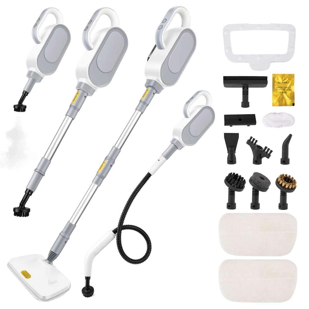 Noventrixa 13-in-1 Steam Cleaner with attachments