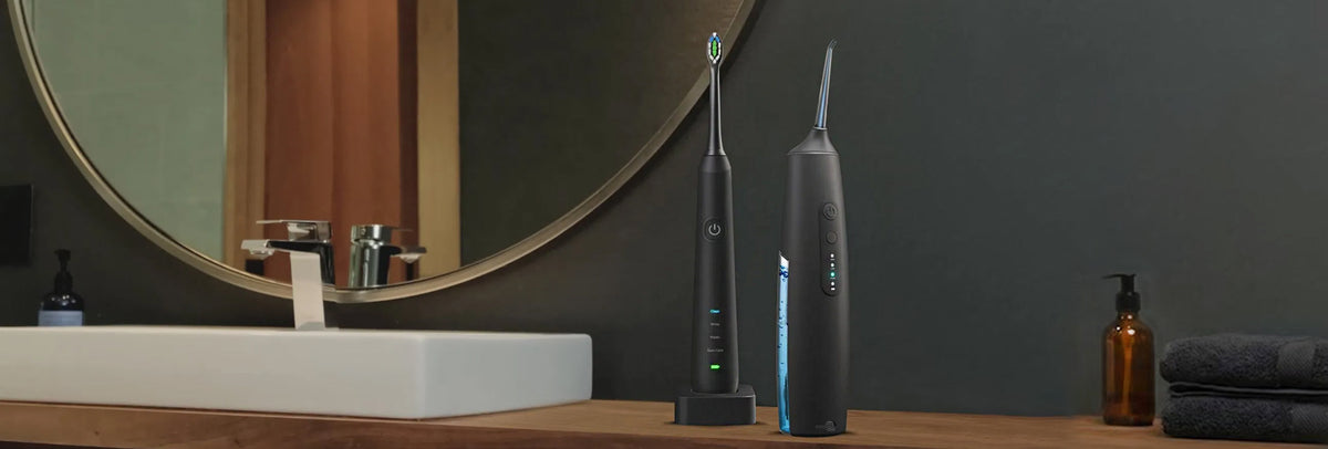 Noventrixa Sonic Electric Toothbrush & Water Flosser Combo view 3