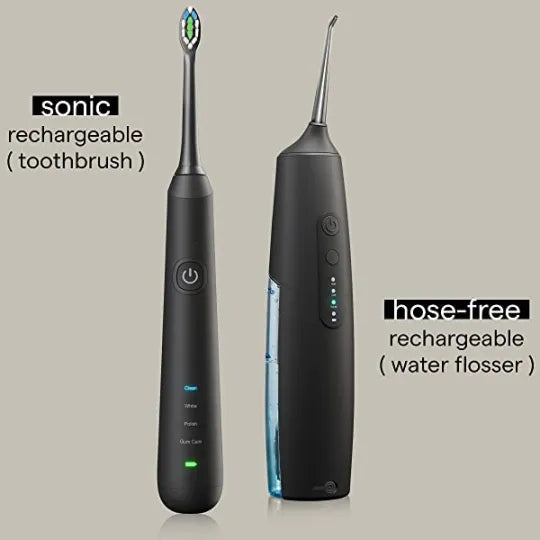 Noventrixa Sonic Electric Toothbrush & Water Flosser Combo view 4