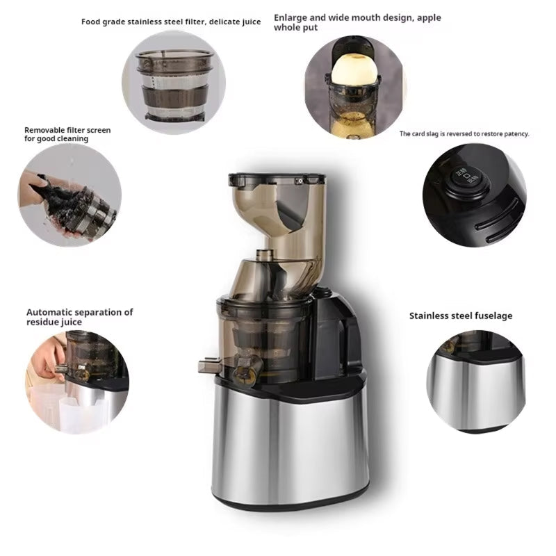 PressVoxa Cold Press Juicer alternate angle