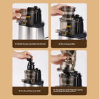 PressVoxa Cold Press Juicer design detail