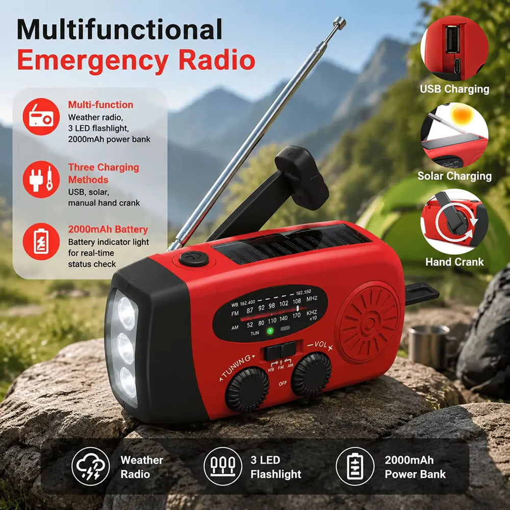 Radievox Wind Up Radio alternate view